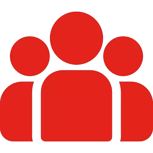 group-of-people-red-icon